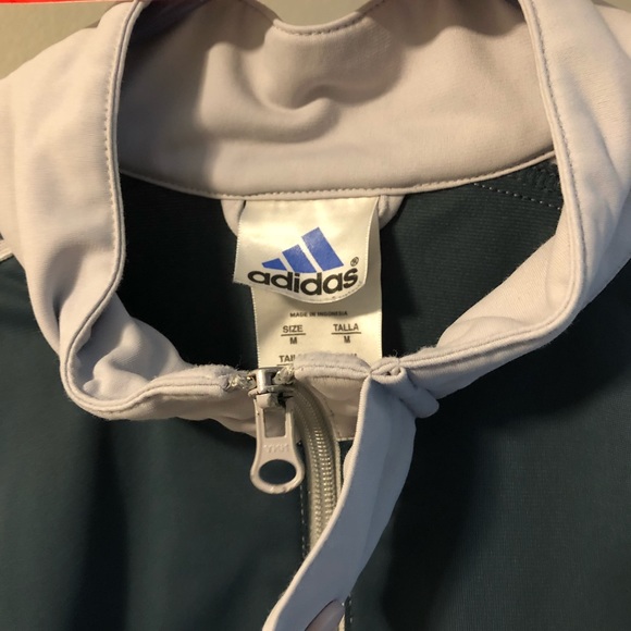 Rare Vintage 3 Stripes Full Zip Track Jacket - Picture 7 of 8